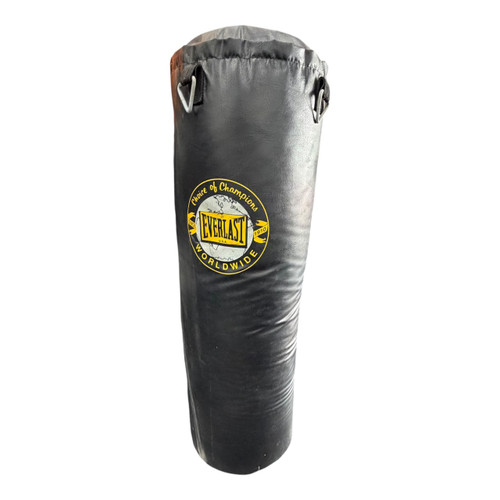 Vist Large View of Product Image Which is Used Everlast 80 LB HEAVY BAG Boxing Heavy Bag Black 80 lb