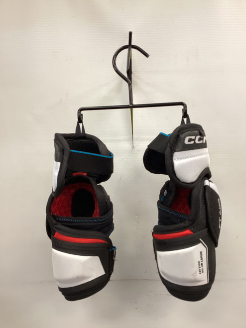 Vist Large View of Product Image Which is Used CCM JETSPEED FT680 Junior Elbow Pads LG