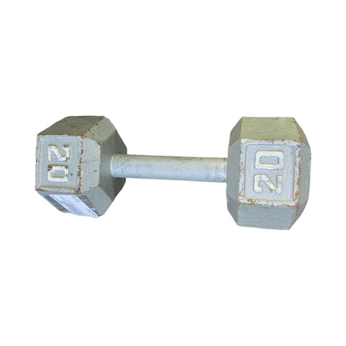Vist Large View of Product Image Which is Used Hex Dumbbell (Each) 20 lb