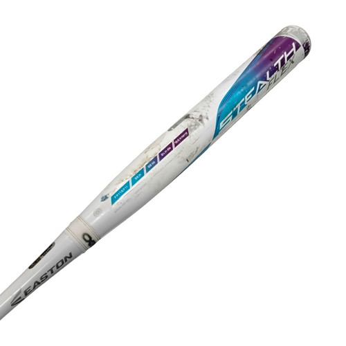 Vist Large View of Product Image Which is Used Easton STEALTH FLEX BB/SB Fastpitch Bat 33"