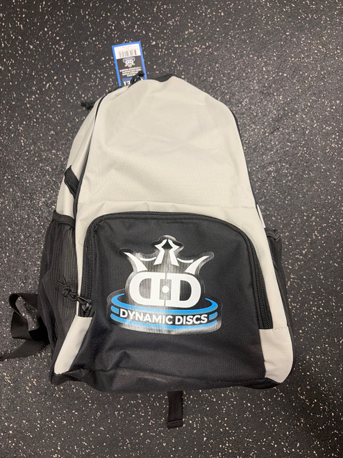 Vist Large View of Product Image Which is Used Dynamic Discs NWT CADET BACKPACK Disc Golf Bag Grey