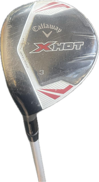 Vist Large View of Product Image Which is Used Callaway XHOT Mens Fairway Wood LH 3 Wood