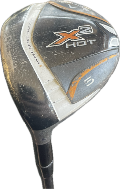 Vist Large View of Product Image Which is Used Callaway X2 HOT Mens Fairway Wood LH 5 Wood