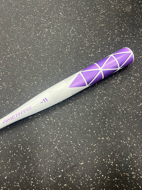Vist Large View of Product Image Which is Used Easton AMETHYST 2018 31/20 -11 Fastpitch Bat 