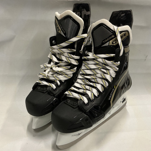 Vist Large View of Product Image Which is Used CCM TACKS AS570 Senior Hockey Skate Black Senior 8