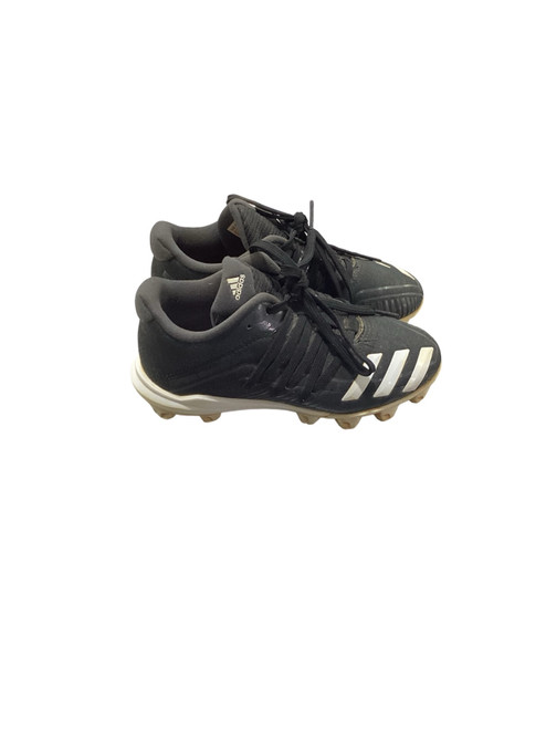 Vist Large View of Product Image Which is Used Adidas THREE STRIPE LIFE BB/SB Cleats Black Youth 12.0