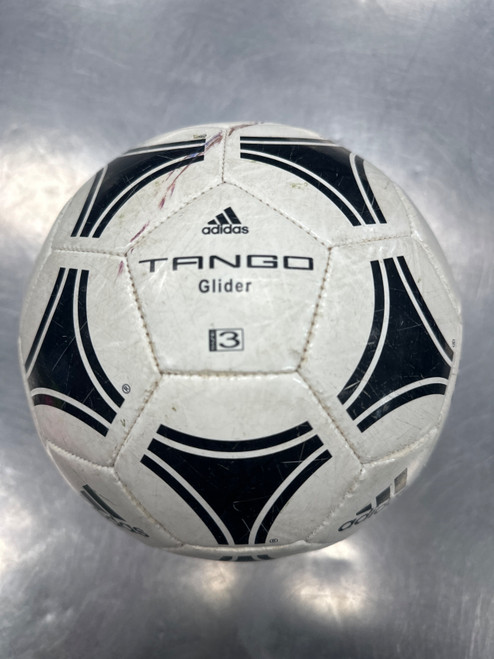 Vist Large View of Product Image Which is Used Adidas TANGO GLIDER All Size Soccer Ball White 3
