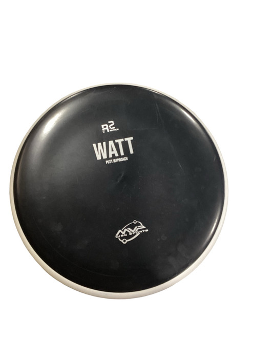 Vist Large View of Product Image Which is Used MVP WATT Disc Golf Putter Black