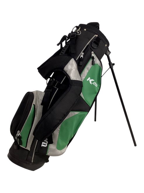 Vist Large View of Product Image Which is Used Wilson STAND BAG Jr Stand Bag Green