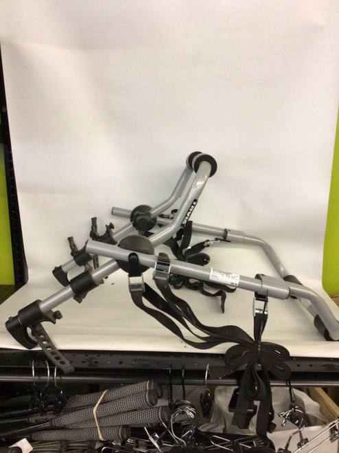 Vist Large View of Product Image Which is Used Thule 2 BIKE TRUNK RACK Rear Mount Carrier Grey