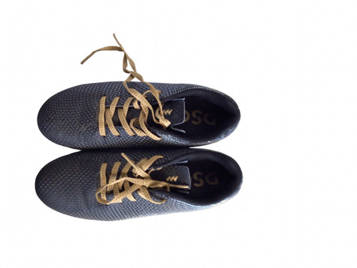 Vist Large View of Product Image Which is Used Dsg Soccer Cleats Black And Copper Junior 03