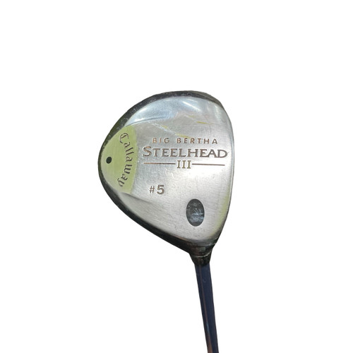Vist Large View of Product Image Which is Used Callaway BIG BERTHA STEELHEAD III Mens Fairway Wood RH 5 Wood