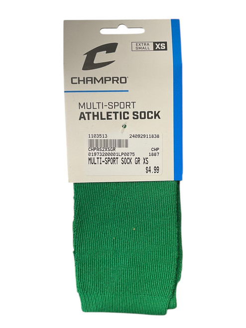 Vist Large View of Product Image Which is New MULTI-SPORT SOCK GR XS 11838-CHPAS2XSGR