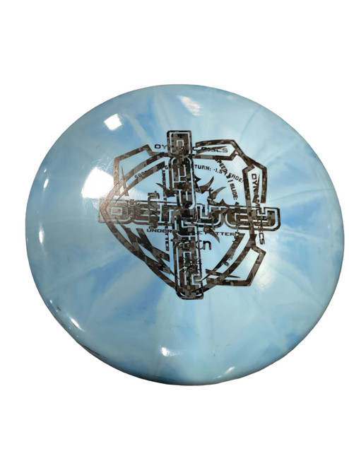 Vist Large View of Product Image Which is Used Dynamic Discs DEPUTY Disc Golf Putter Carolina Blue 176g