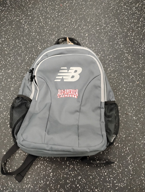 Vist Large View of Product Image Which is Used New Balance ALL AMERICAN Player Backpack Grey