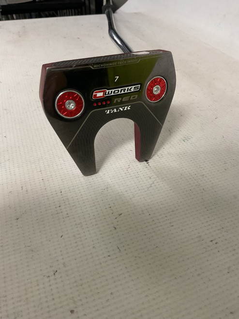 Vist Large View of Product Image Which is Used Odyssey OWORKS TANK RED 7 Mens Putter RH