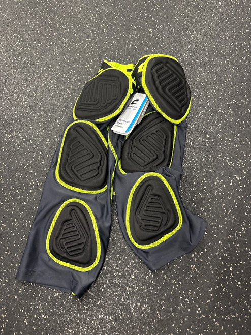 Vist Large View of Product Image Which is Used Champro NWT BULL RUSH 7 PAD YOUTH FB Girdles Black XL