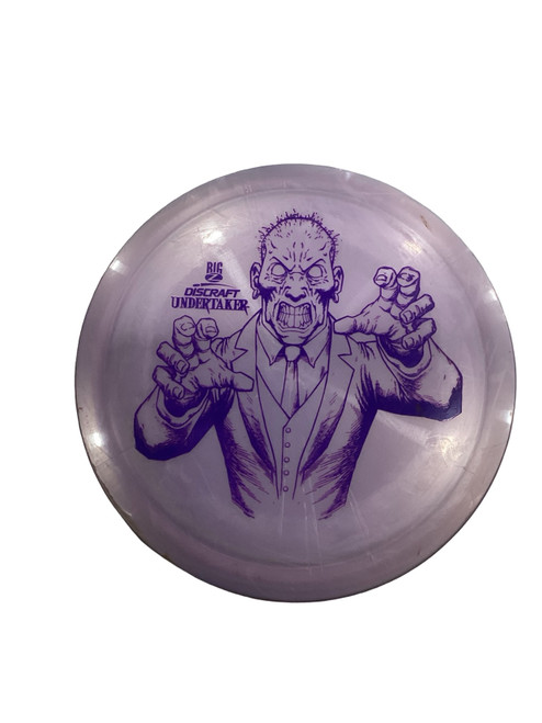 Vist Large View of Product Image Which is Used Discraft UNDERTAKER Disc Golf Driver Purple