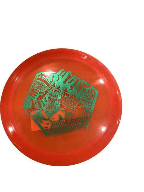 Vist Large View of Product Image Which is Used Westside NORTHMAN Disc Golf Driver Orange