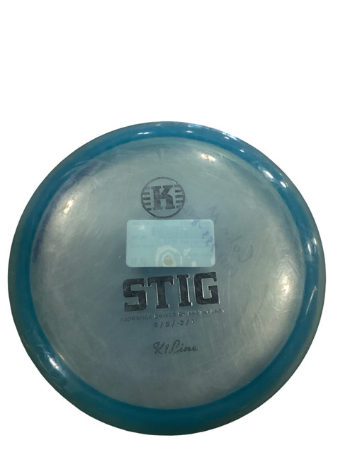 Vist Large View of Product Image Which is Used Kastaplast STIG Disc Golf Driver Royal Blue