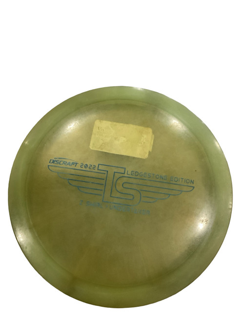 Vist Large View of Product Image Which is Used Discraft UNDERTAKER Disc Golf Driver Neon Green