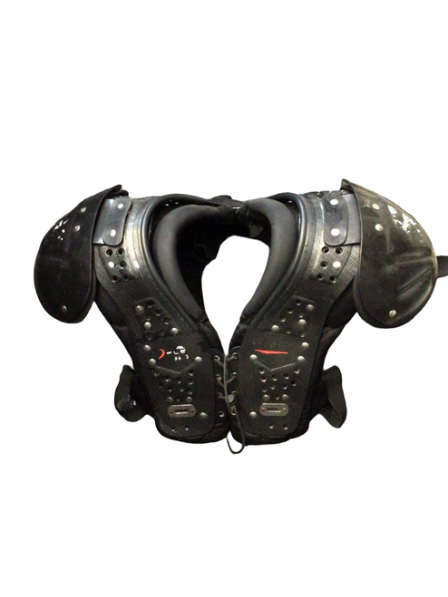 Vist Large View of Product Image Which is Used Schutt FLEX FB Shoulder Pads Black MD