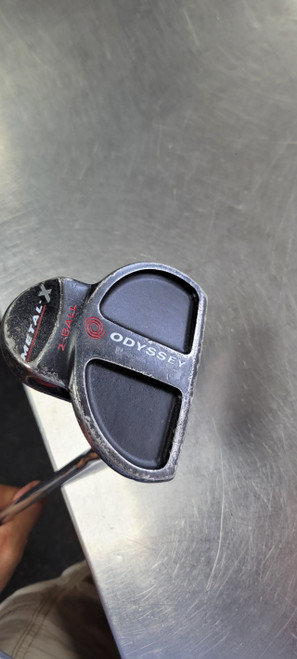 Vist Large View of Product Image Which is Used Odyssey METAL X 2 BALL Mens Putter RH