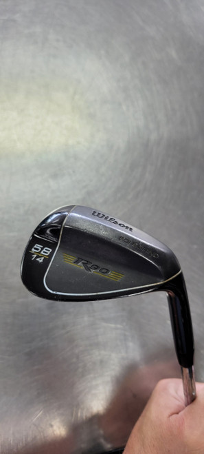 Vist Large View of Product Image Which is Used Wilson SOLE GRIND R90 58.14 Golf Wedge Mens RH 58 Degree