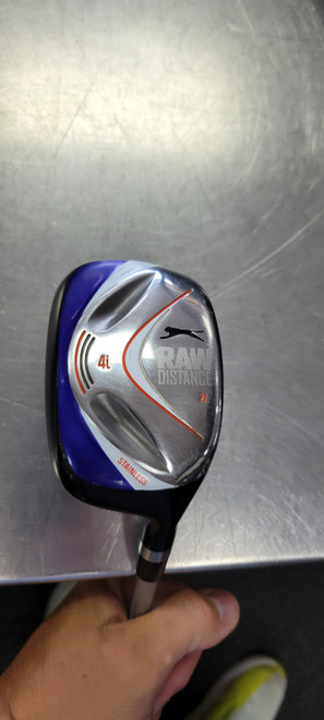 Vist Large View of Product Image Which is Used Slazenger RAW DISTANCE Mens Hybrid Club RH 4 Hybrid