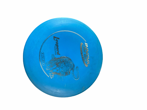 Vist Large View of Product Image Which is Used Innova DX LEOPARD Disc Golf Driver Royal Blue