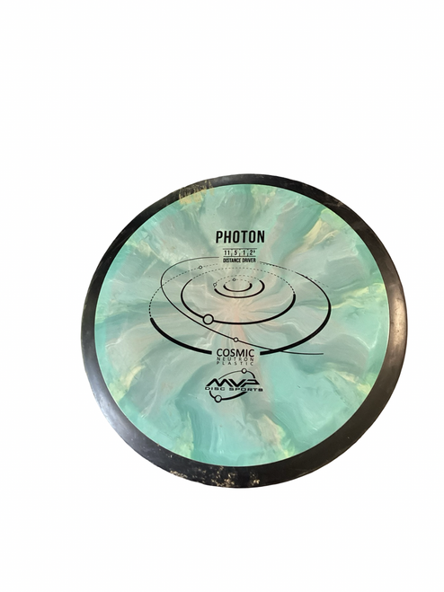 Vist Large View of Product Image Which is Used MVP COSMIC NEUTRON PHOTON Disc Golf Driver Grey