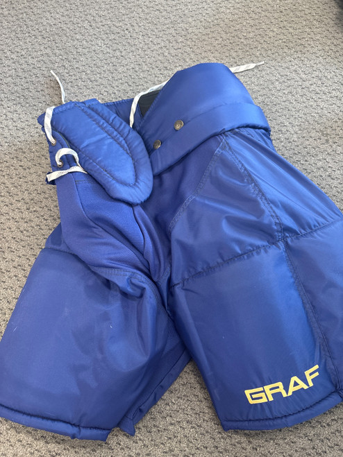 Vist Large View of Product Image Which is Used Graf USED HOCKEY PANTS Senior Pant Royal Blue LG