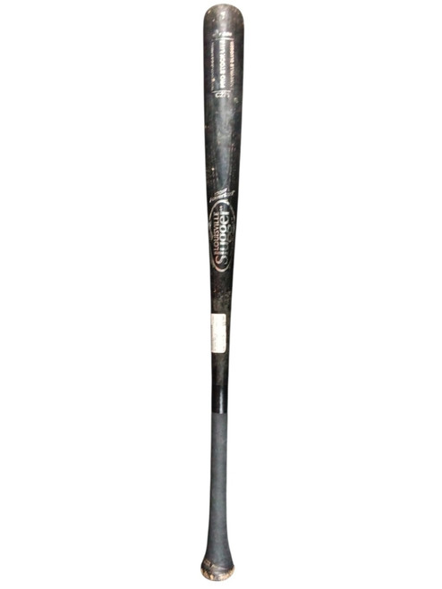 Vist Large View of Product Image Which is Used Louisville Slugger C271 BB/SB Wood Bat Black 32 1/2"