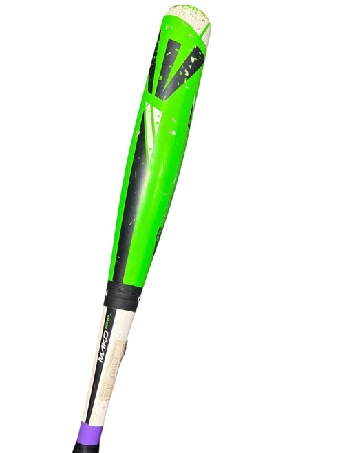 Vist Large View of Product Image Which is Used Easton SL15MK5T BB/SB Senior League Bat Black And Neon Green 31"