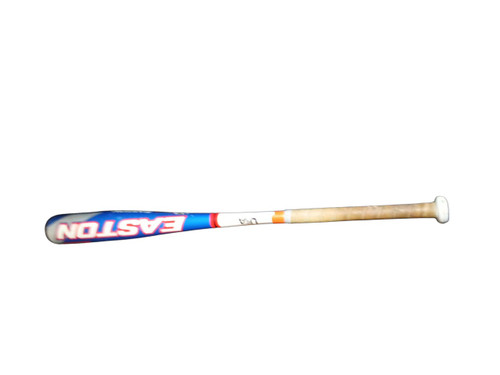Vist Large View of Product Image Which is Used Easton YBB21REF12 BB/SB USA 2 1/2 Bat White/Royal/Red 30"