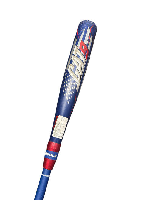 Vist Large View of Product Image Which is Used Marucci MSBCC95A BB/SB USSSA 2 3/4 Bat Navy Blue And Red 32"