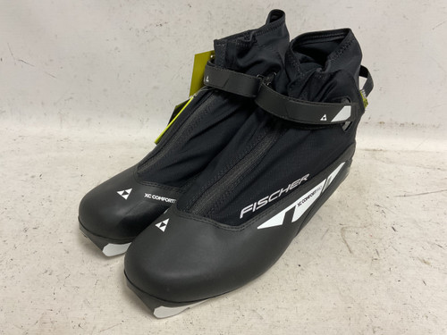 Vist Large View of Product Image Which is Used Fischer XC COMFORT PRO Mens NNN XC Ski Boots Black M 12