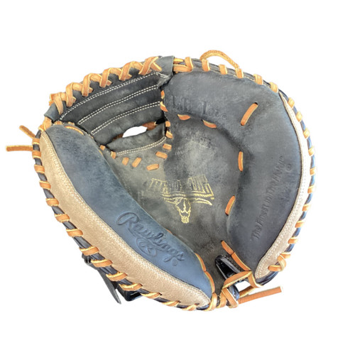 Vist Large View of Product Image Which is Used Rawlings RENEGADE BB/SB Catchers RH Throw Black 32"