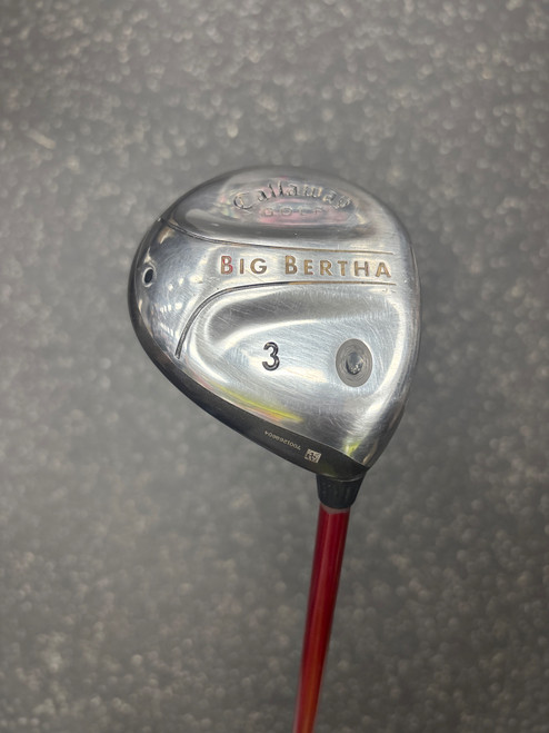 Vist Large View of Product Image Which is Used Callaway BIG BERTHA Mens Fairway Wood RH 3 Wood