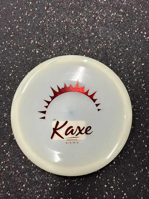 Vist Large View of Product Image Which is Used Kastaplast K1 GLOW KAXE Disc Golf Mid Range None