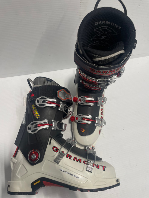 Vist Large View of Product Image Which is Used Garmont COSMOS Mens DH Ski Boot White 270 MP - M09 - W10