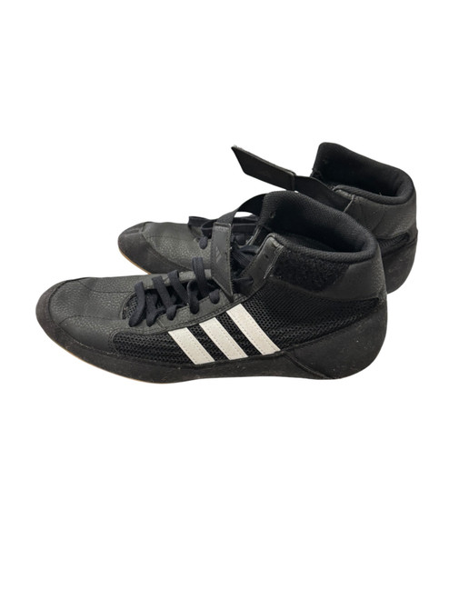 Vist Large View of Product Image Which is Used Adidas Wrestling Shoes Black Senior 9
