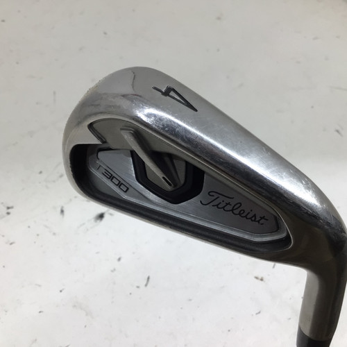 Vist Large View of Product Image Which is Used Titleist T300 4 IRON RH R FLEX Mens Individual Iron RH 4 Iron