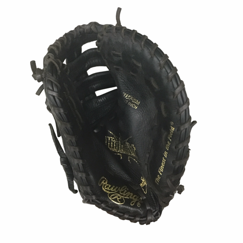Vist Large View of Product Image Which is Used Rawlings H115FBM BB/SB First Base RH Throw Black 11 1/2"