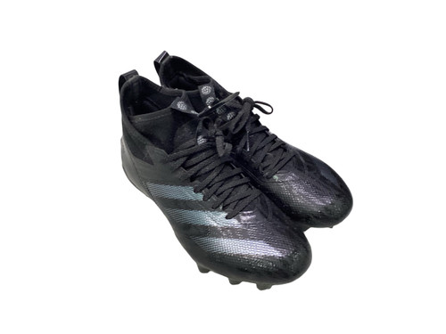 Vist Large View of Product Image Which is Used Adidas ADIZERO Adult FB Cleats Black Senior 9.5