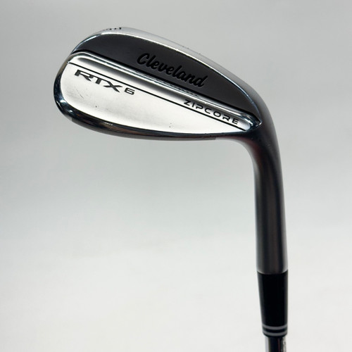 Vist Large View of Product Image Which is Used Cleveland RTX 6 ZIPCORE Golf Wedge Mens RH 56 Degree