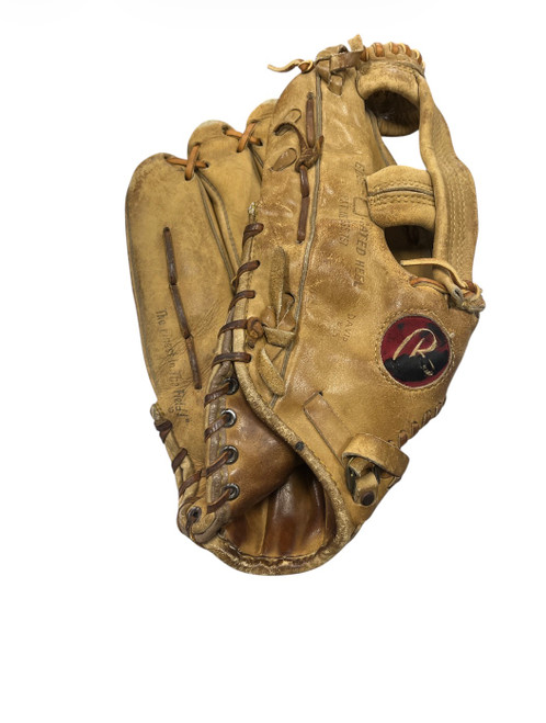 Vist Large View of Product Image Which is Used Rawlings SOFTBALL GLOVE BB/SB Glove LH Throw Tan 14"