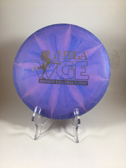 Vist Large View of Product Image Which is Used Dynamic Discs BURST JUDGE Disc Golf Putter Purple 175g