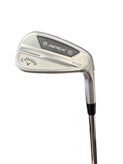 Vist Large View of Product Image Which is Mint in plastic Callaway APEX PRO-24 Mens Iron Set RH 4I-PW