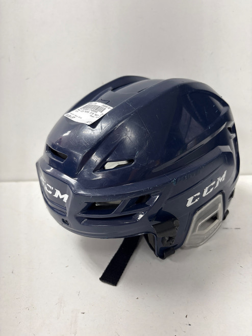 Vist Large View of Product Image Which is Used CCM TACKS 310 Hockey Helmet Only Navy Blue SM